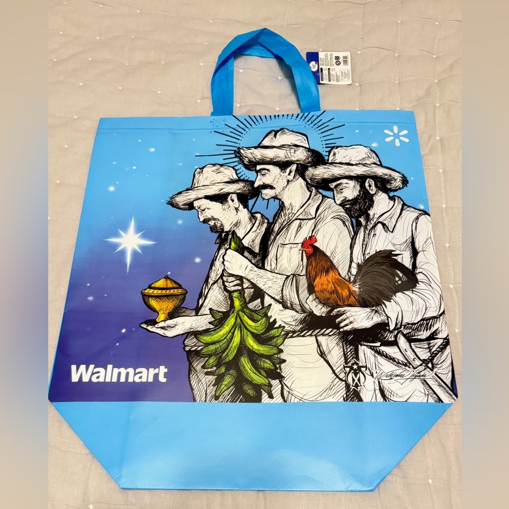 Puerto Rico Limited Edition Los Reyes Mago Reusable Walmart Shopping Bag